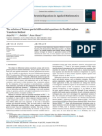 Partial Differential Equations in Applied Mathematics: Amjad Ali, Abdullah, Anees Ahmad