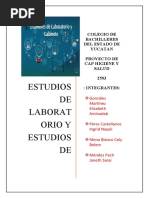 Estudios de Laboratorio y Estudios de Gabinete 2503