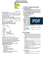 Manual Do Acólito Abreviado