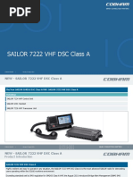 Sailor 7222 VHF DSC Class A: When Connection Matters