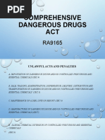 Comprehensive Dangerous Drugs ACT