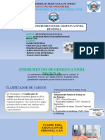 Instrumentos de Gestion A Nivel Regional