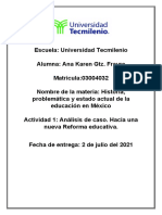 Actividad 1 Historia Proeblematica Tecmilenio