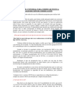 Conversor Universal para Codificar Texto A Cualquier Tipo de Codificación