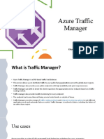 Azure Traffic Manager: 9 August 2021