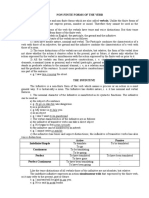 Theory of Non-Finite Types of Verbs