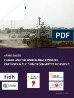 Arms Sales: France and The United Arab Emirates, Partners in The Crimes Committed in Yemen ?