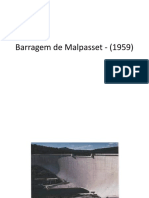 Barragem de Malpasset - (1959)