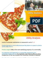 Utility Analysis