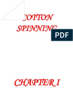 Cotton Spinning Lecture Notes For Students (07 Mart 2011)