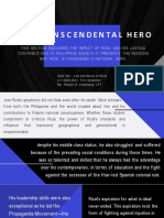 Lesson 11 - Rizal As A National Hero and Asian Nationalist