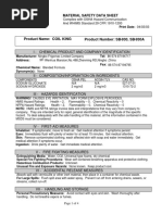 SB-930 MSDS