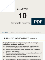 Topic 10 Corporate Governance