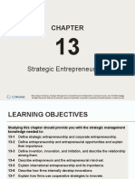 Topic 13 Strategic Entrepreneurship