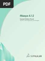 Abaqus 6.12: Abaqus Example Problems Manual