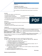 Ii. QCM: Répondez Par Vrai Ou Faux Et Commentez Votre Réponse