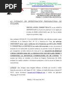 Solicito Copias Certificadas de Sentencia