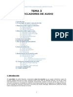 Mezcladores de Audio