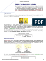 1.1-Fotometría. Magnitudes y Unidades de Medida.