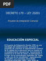 Decreto 170 - Ley 20201