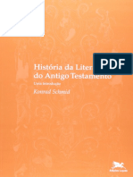 Resumo Historia Da Literatura Do Antigo Testamento Konrad Schmid