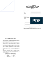 Format Laporan Penilaian Hasil Belajar Madrasah Ibtidaiyah