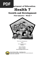 Health 7: Growth and Development