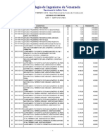 Partidas APU Edificaciones