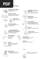 Types of Hand Signals in Volleyball