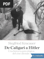 De Caligari A Hitler - Siegfried Kracauer