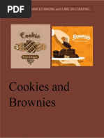 Cookies and Brownies: FSM 121 - Advanced Baking and Cake Decorating