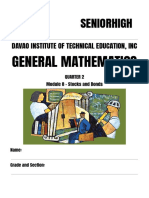 Quarter 2 - Module 8 GENERAL MATHEMATICS