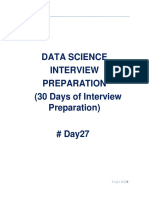 Data Science Interview Questions (#Day27)