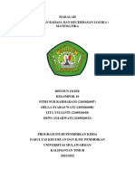 Makalah Kecerdasan Bahasa Dan Kecerdasan Logika/Matematika