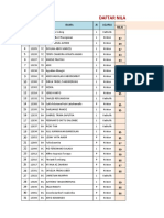 Format Nilai Agama Kristen