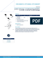 STB12NM50T4, STP12NM50, STP12NM50FP