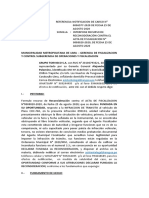 Reconsideracion Acta de Fiscalizacion Multa de Vehiculoi A Lima