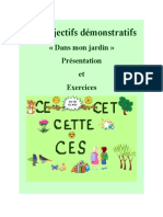 Les Adjectifs Demonstratifs Activites Ludiques Comprehension Ecrite Texte Ques - 31360