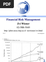 Financial Risk Management: Zvi Wiener