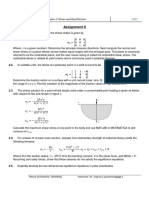 Assignment II: Chapter-2 Stress and Equilibrium