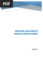 Spectral Analysis of Surface Waves (Sasw) : Prantik Maity