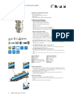 ADE-1F2 DS - For Non-Armoured Cable: Hazardous Area Cable Glands