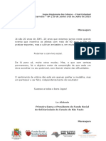 Mensagem: Jogos Regionais Dos Idosos - Final Estadual Barretos - SP - 29 de Junho A 03 de Julho de 2016