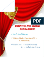 Initiation Aux Genres Dramatiques S1 - Cours Complet - Prof Arrifi - 2017 - F.P.errachidia