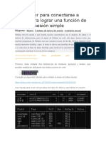 Use Tkinter para Conectarse A Mysql para Lograr Una Función de Inicio de Sesión Simple