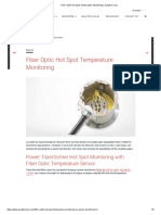 Fiber Optic Hot Spot Temperature Monitoring - Qualitrol Corp