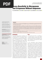 Cross-Reactivity To Meropenem