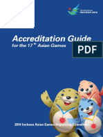 2014 Incheon Asian Games Accreditation Guide