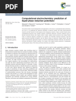 Perspective: Computational Electrochemistry: Prediction of Liquid-Phase Reduction Potentials