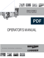 Northern Lights OM843NW3 - Operation Manual